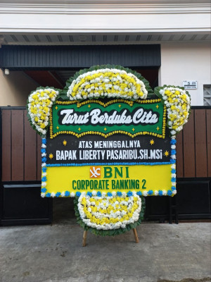Papan Bunga Duka di Triwidadi
