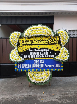 Papan Bunga Duka di Triwidadi