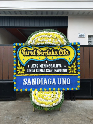 Papan Bunga Duka di Triwidadi