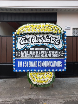 Papan Bunga Duka di Triwidadi